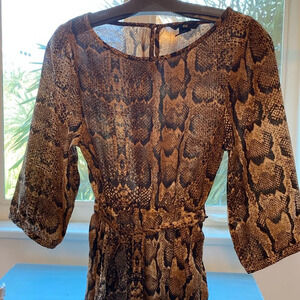 H&M‎ Leopard Print Dress